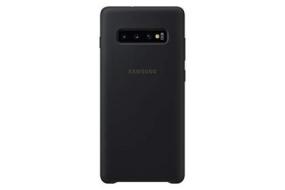 Cellulare - Custodia Silicone Cover Black (Galaxy S10+) (AZ)