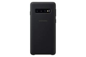 Cellulare - Custodia Silicone Cover Black (Galaxy S10) (AZ)