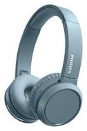 Philips cuffie Bluetooth H4205BL/00 con tasto Bass Boost (Bluetooth, 29 ore di riproduzione, funzione ricarica rapida, isolamento dai rumori, richiudibile), blu opaco - modello 2020/2021, taglia unica (AZ)