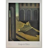 Giorgio De Chirico - Melanconia 1912 - Poster vintage originale anno 1993