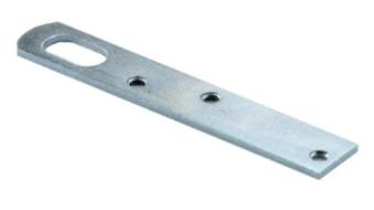Sipa 3/39 Attaccaglie Larghe, Argento, 12 cm, Set di 100 Pezzi (AZ)