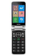 BRONDI Amico Flip 4G+ Telefono Cellulare per Anziani GSM DUAL SIM con Tasti Grandi, Funzione SOS, Controllo Remoto, Volume Alto,Type-C, Nero (AZ)