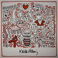 Keith Haring - Senza titolo (Baby crib) 1983 - Poster vintage originale