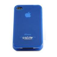Cover iGLOSSY Blue iPhone 4