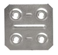 Sipa 8/57 Piastrina Quadrata, 4x4 cm, Set di 200 Pezzi (AZ)