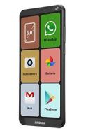 BRONDI Smartphone Amico Smartphone XL Nero 6.0" Smartphone Dual Sim (AZ)