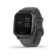 Garmin Venu Sq, Smartwatch GPS Sport con Monitoraggio della Salute e Garmin Pay, Grigio (Ardesia/Grigio), Schermo1.3" (33,1 mm) diagonale (AZ)
