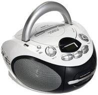 Majestic AH 2387R MP3 USB - Boom Box Portatile con Lettore CD/Mp3, Ingresso USB, Registratore Cassetta, Presa Cuffie, Senza funzione radio, Bianco (AZ)