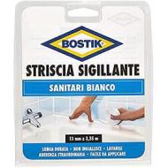BOSTIK Striscia Sigillante adesiva resistente all'acqua e ai detergenti domestici 13mm x 3,35mt bianca (AZ) BOSTIK Striscia Sigillante adesiva resistente all'acqua e ai detergenti domestici 13mm x 3,35mt bianca (AZ)