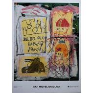 Jean-Michel Basquiat - Senza titolo 1981 (carro armato) - Poster vintage originale anno 2002