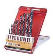 KWB legno set punta elicoidale per legno, in acciaio al cromo vanadio, 2-smussi Spirale, 5, 7 e 8 teilig, 5141-00 (AZ) KWB legno set punta elicoidale per legno, in acciaio al cromo vanadio, 2-smussi Spirale, 5, 7 e 8 teilig, 5141-00 (AZ)