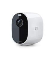 Arlo Essential Spotlight VMC2030, telecamera sorveglianza Wifi senza fili, 1080p, Visione notturna a colori, Audio a 2 vie, interno/esterno, Faro e sirena integrati, non richiede Base Arlo, bianca (AZ)