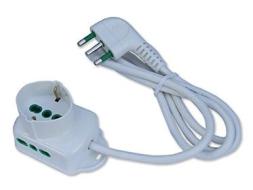 Presa multi 2p bip+1 schuko