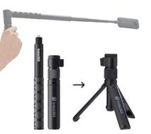 Insta360 Bullet Time Bundle - Kit con Selfie Stick in Alluminio e Impugnatura Aggiuntiva Ergonomica con Treppiedi Integrato, Compatibile con Videocamera ONE/ONE X/EVO, Allungabile fino a 120cm - Nero (AZ)