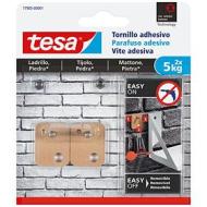 Tesa 77905-00001-00 Vite Adesiva Rettangolare per Mattone e Pietra 5 kg, Acciao, Set di 2 Pezzi (AZ) Tesa 77905-00001-00 Vite Adesiva Rettangolare per Mattone e Pietra 5 kg, Acciao, Set di 2 Pezzi (AZ)