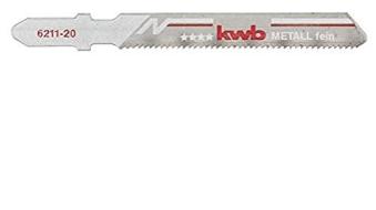 kwb 2 X Stitch Sega lame per metallo 621120 (Fine, Bi-Metal, Cammboop, T118AF) U. A. per Einhell RT-JS 85 (AZ)