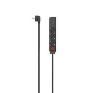 Hama - Multipresa 3 posti Schuko, spina Schuko, con interruttore, cavo da 1.40 metri, 2 x USB A 17 watt, nero (AZ) Hama - Multipresa 3 posti Schuko, spina Schuko, con interruttore, cavo da 1.40 metri, 2 x USB A 17 watt, nero (AZ)