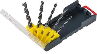 Set di punte per legno kwb PowerBox - set di punte, 5 pezzi, acciaio CV (AZ) Set di punte per legno kwb PowerBox - set di punte, 5 pezzi, acciaio CV (AZ)