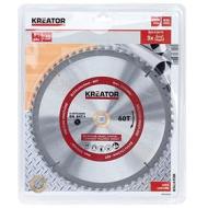 Kreator KRT020505 - Lama per sega circolare per metallo e legno, PVC, ? 254 x 30 x 3 mm, 60 denti e anelli di riduzione (AZ) Kreator KRT020505 - Lama per sega circolare per metallo e legno, PVC, ? 254 x 30 x 3 mm, 60 denti e anelli di riduzione (AZ)