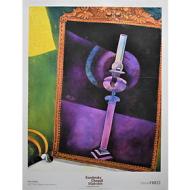 Marc Chagall - Lo specchio 1915 -  Poster vintage originale anno 1999