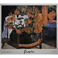 Paul Gauguin - Girasoli 1901 - Poster vintage originale anno 1999