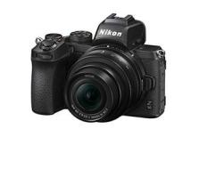 Nikon Z50 + Z DX 16-50 VR + Lexar SD 64 GB Fotocamera Mirrorless, CMOS DX da 20.9 MP, Sistema Hybrid-AF, Mirino Elettronico (EVF), LCD 3.2" Touch, Video 4K, Nero [Nital Card: 4 Anni di Garanzia] (AZ)