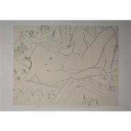 Henri Matisse - Nudo sdraiato 1935 - Poster vintage originale anno 1999