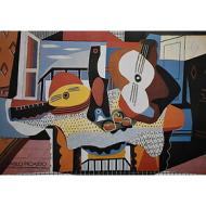 Pablo Picasso - Mandolino e Chitarra 1924 - Poster vintage originale anno 1996