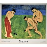 Henri Matisse - Il gioco delle bocce 1908 - Poster vintage originale anno 1999