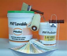 PV COLOR SRL PITTURA LAVABILE BIANCA LT 5 (AZ)