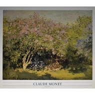Claude Monet - Lilacs in the sun - Poster vintage originale anno 1996