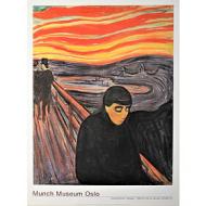 Edward Munch - Despair 1893-1894 - Poster vintage originale anno 2000