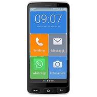 Majestic JACK 4G - Senior Smartphone 4G con display touch 5.5" icone grandi, tasto SOS, fotocamera, bluetooth (AZ)