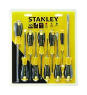 STANLEY STHT0-60211 Cacciavite Essential, 3 x Std - 2 x Parall - 3 x Ph - 2 x Pozi, Set di 10 pz (AZ) STANLEY STHT0-60211 Cacciavite Essential, 3 x Std - 2 x Parall - 3 x Ph - 2 x Pozi, Set di 10 pz (AZ)