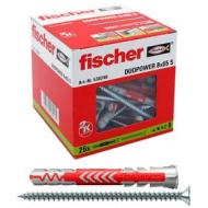 Tasselli lunghi Duopower 8x65 L con vite (25 Pz.)