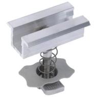 Morsetto centrale PM C 33-39 per moduli fotovoltaici con cornice in alluminio (10 Pz.) Morsetto centrale PM C 33-39 per moduli fotovoltaici con cornice in alluminio (10 Pz.)