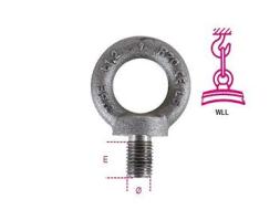 BETA 80400312 GOLFARI Maschi DIN580 C15E Neri N M12, mm (AZ)