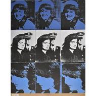 Andy Warhol - Nine Jackies 1964 - Poster vintage originale anno 2002