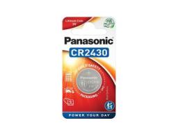 Panasonic CR 2430. Tecnologia batteria: Litio, Voltaggio della batteria: 3 V, Capacità della batteria: 285 mAh. Larghezza: 2,45 cm, Profondità: 2,45 cm, Altezza: 3 mm. Tipo batteria: coin (AZ)