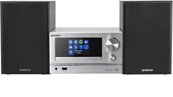 Kenwood M-7000S-S - Micro catena colore argento, con Bluetooth, USB, CD e radio Dab + o FM (AZ)