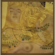 Gustav Klimt - Biscie d'acqua I (particolare) 1907 - Poster vintage originale anno  1996