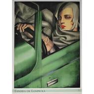 Tamara De Lempicka - Autoritratto - Poster vintage originale anno 2004