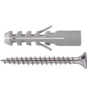 FISCHER TASSELLI C/VITE S6V PZ - 100 (AZ) FISCHER TASSELLI C/VITE S6V PZ - 100 (AZ)