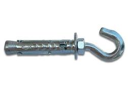 Tasselli in acciaio TA M 12 G con gancio (15 Pz.) Tasselli in acciaio TA M 12 G con gancio (15 Pz.)