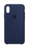 Cellulare - Custodia Originale in silicone per iPhone X - Blu notte (AZ)