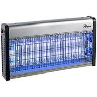 Ardes ZAK 30W AR6S30B Zanzariera Elettrica a Scarica 2 Lampade 15 W Insetticida Killer Appendibile con Raccogli Insetti in Alluminio, 30 W, Plastica, NERO (AZ)