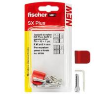Tasselli con gancetto appendiquadro SX Plus 4x20 G (10 Pz.) Tasselli con gancetto appendiquadro SX Plus 4x20 G (10 Pz.)