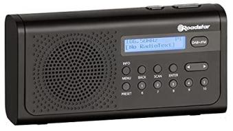 Radio portatile DAB+ / FM Roadstar TRA300D+BK (AZ)
