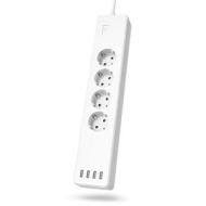 Hama - Multipresa Wi-Fi 4 posti Schuko, spina Schuko, controllo singolo delle prese, protezione da sovraccarico, bianco (AZ) Hama - Multipresa Wi-Fi 4 posti Schuko, spina Schuko, controllo singolo delle prese, protezione da sovraccarico, bianco (AZ)