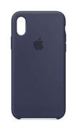 Cellulare - Custodia Cover in silicone Blu - iPhone XS (AZ)